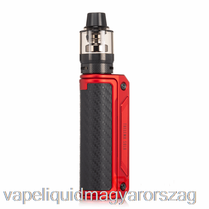 Elveszett Vape Thelema Solo 100w Kezdőkészlet Matt Vörös / Szénszálas Vape Folyadék